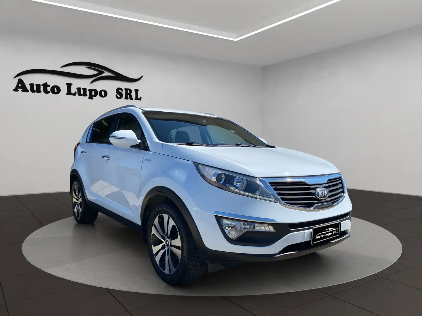 Kia Sportage Sportage III 2010 2.0 crdi Plus Awd Blanc - 1