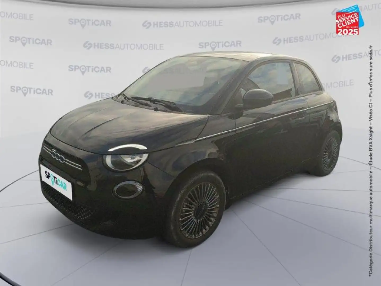 Fiat 500e e 118ch Icône Noir - 1