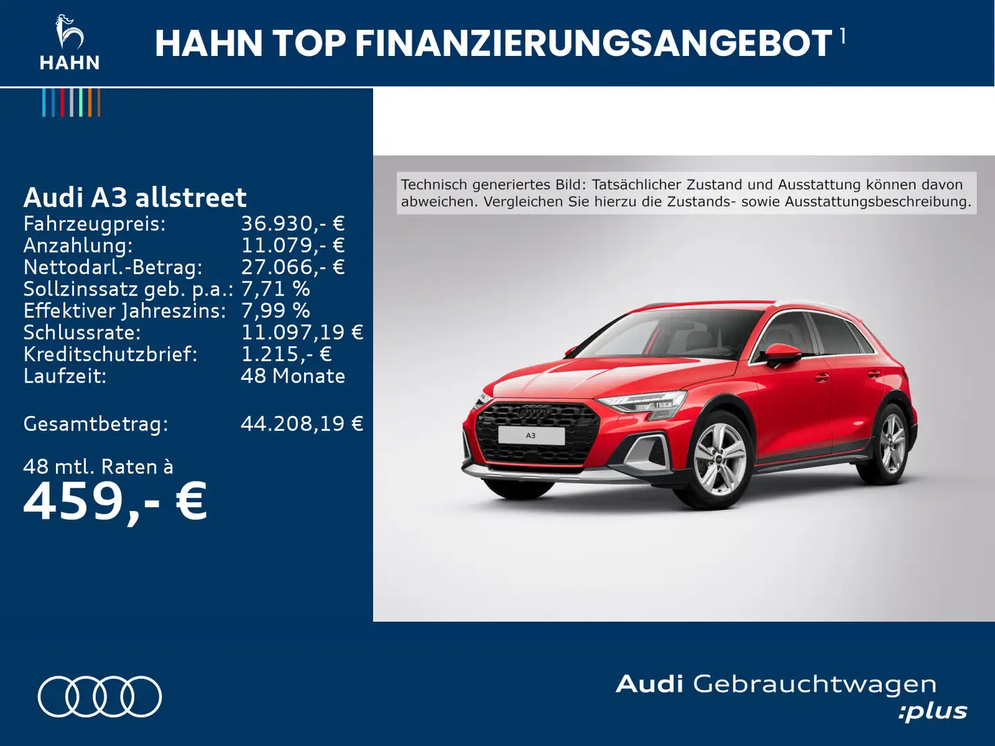 Audi A3 35TFSI S-trc AHK CAM Standh Rot - 2