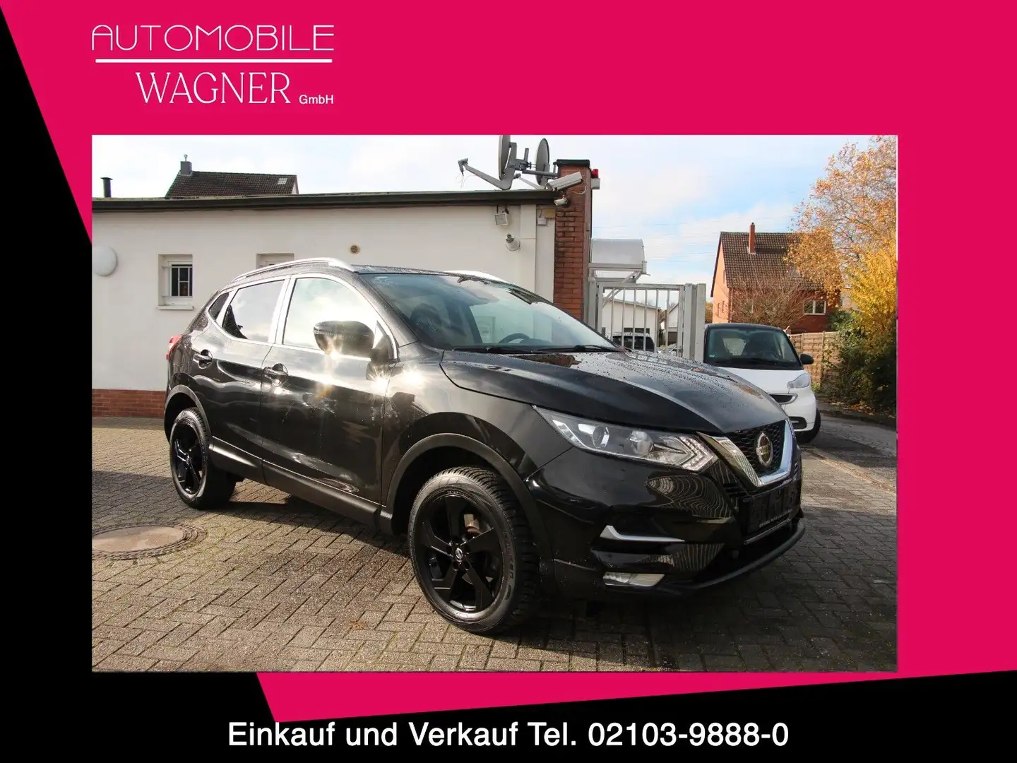 Nissan Qashqai 1.3 DIG-T Zama NAVI*PDC*/84001 Noir - 1