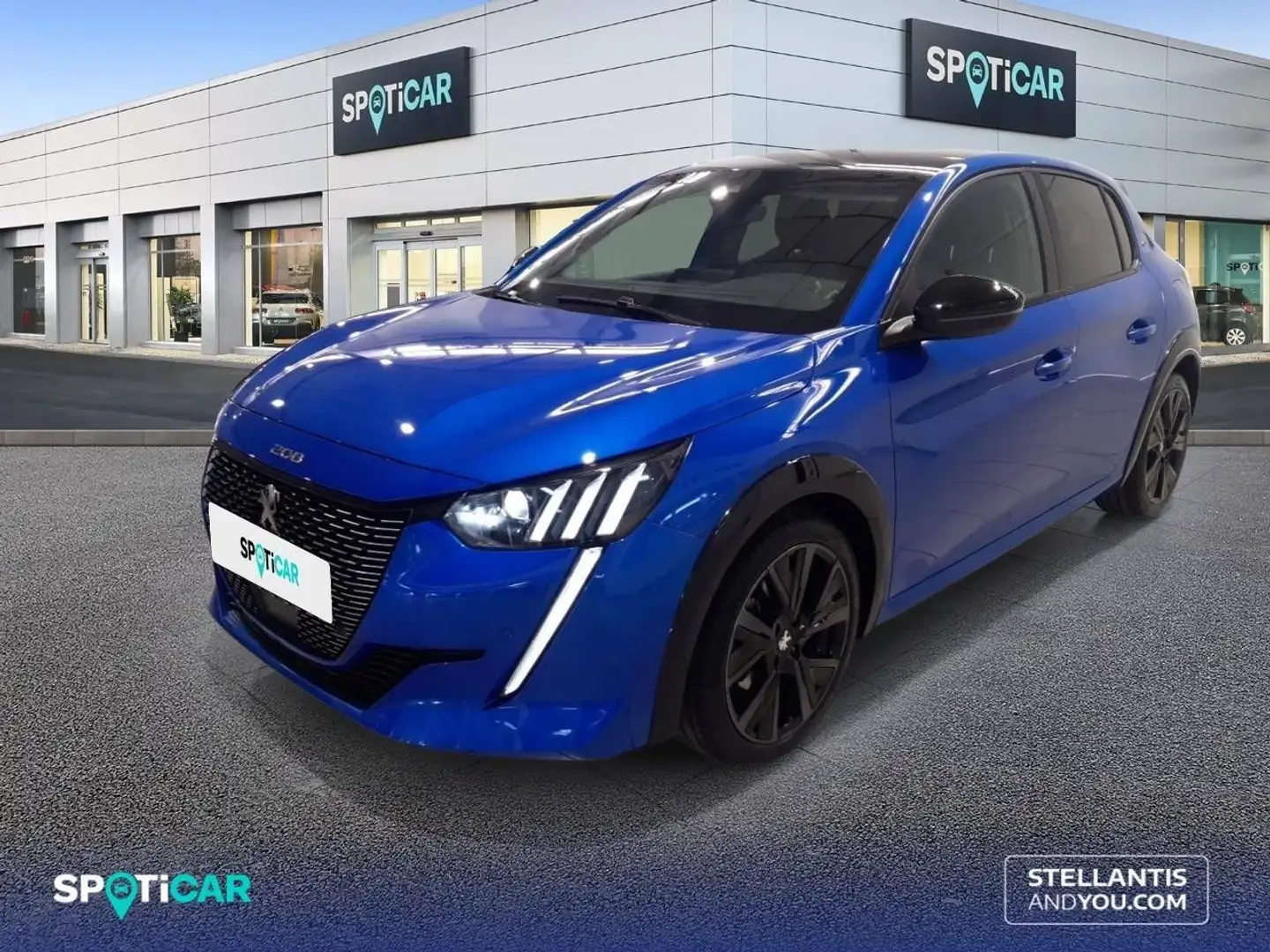 Peugeot 208 PureTech 96kW (130CV) EAT8 GT Blauw - 1