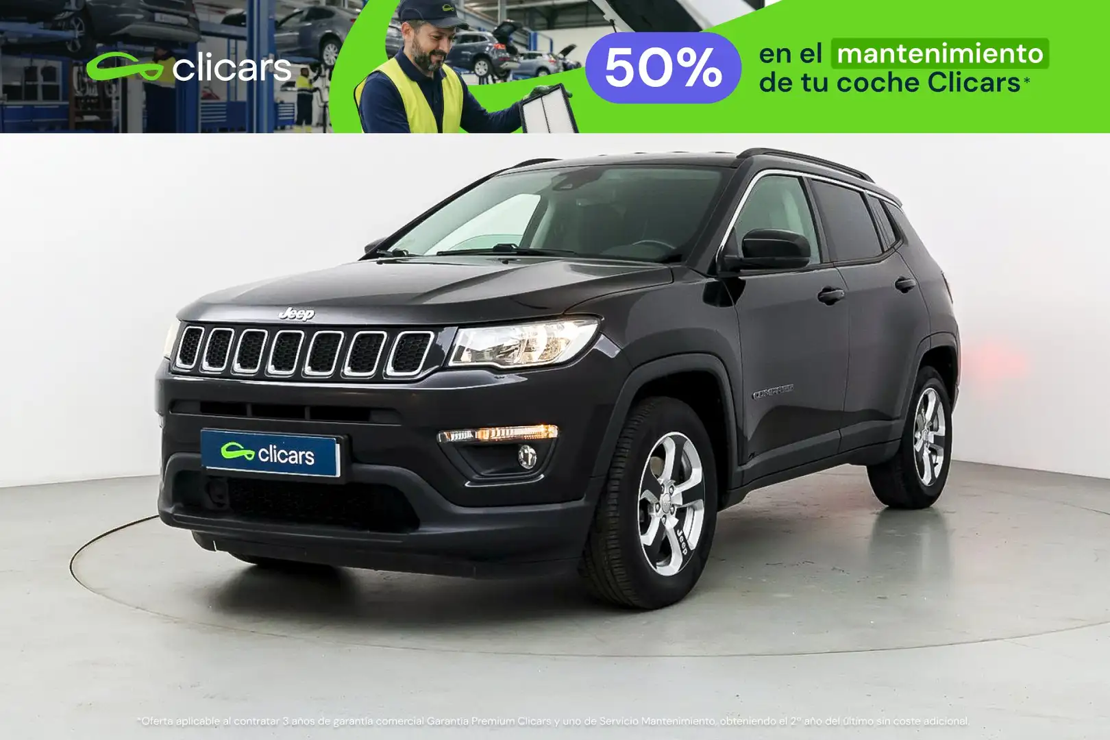 Jeep Compass 1.4 Multiair Longitude 4x2 103kW Negro - 1