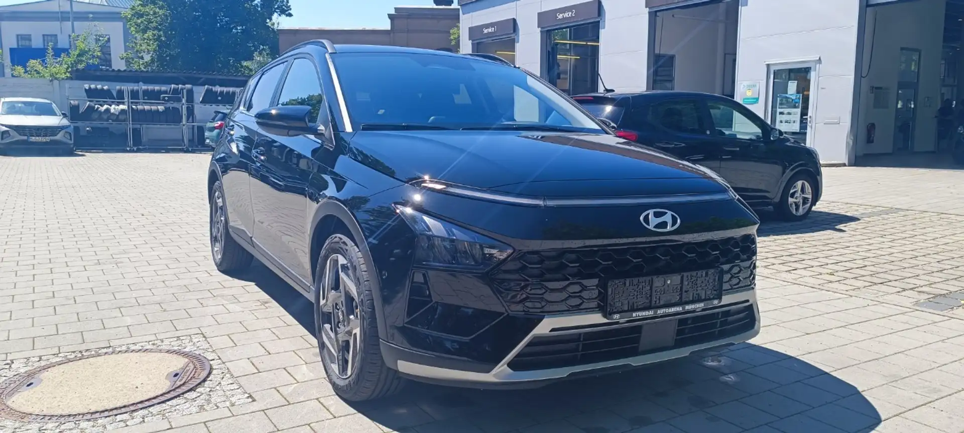 Hyundai BAYON 1.0 T-GDI Prime Navi,Sitzheizung,Totwinkel Zwart - 2