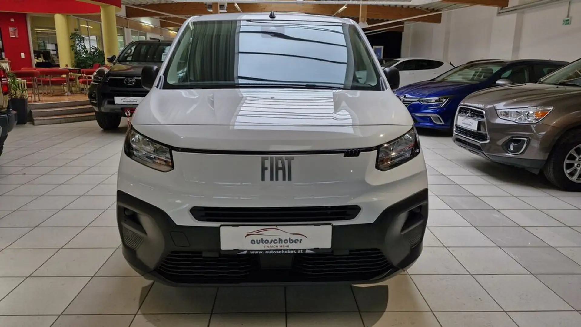 Fiat Doblo Kastenwagen BlueHDi 100 S&S M Blanc - 2