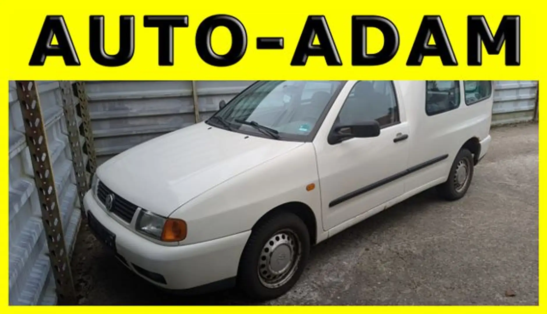 Volkswagen Caddy 1.4*AHK*5 Sitze* Blanc - 1