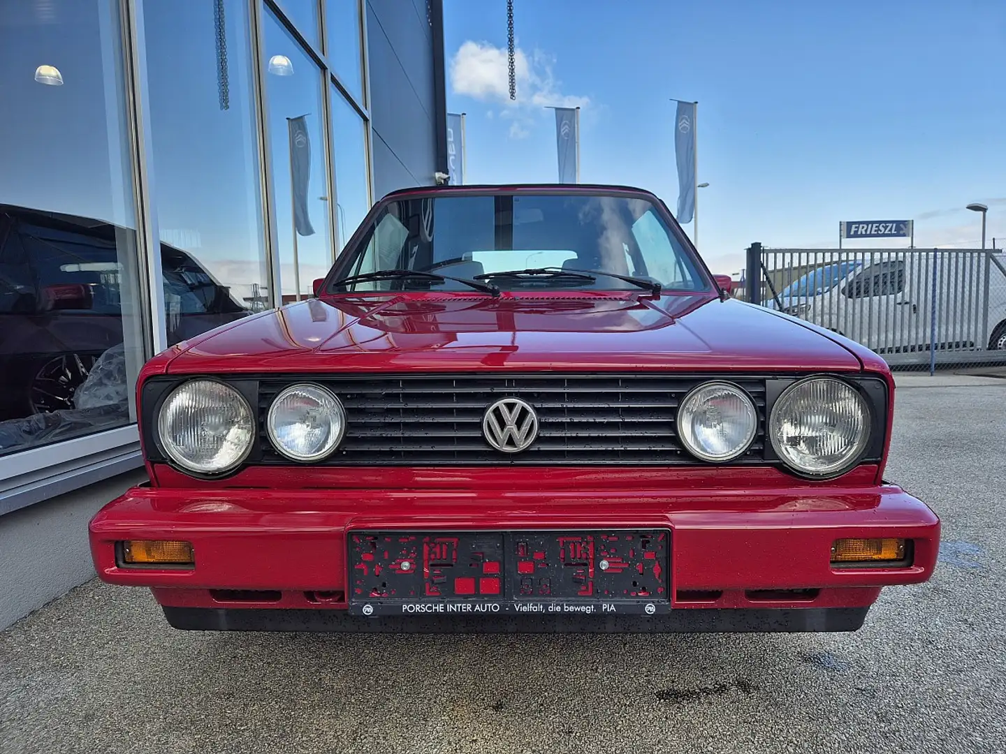 Volkswagen Golf R abbit Cab.Quar.elektr. Aut Rosso - 2