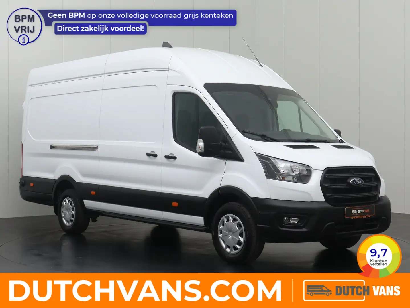 Ford Transit 2.0TDCi 170PK L4H3 Jumbo | Airco | Cruise | Betimm Wit - 1