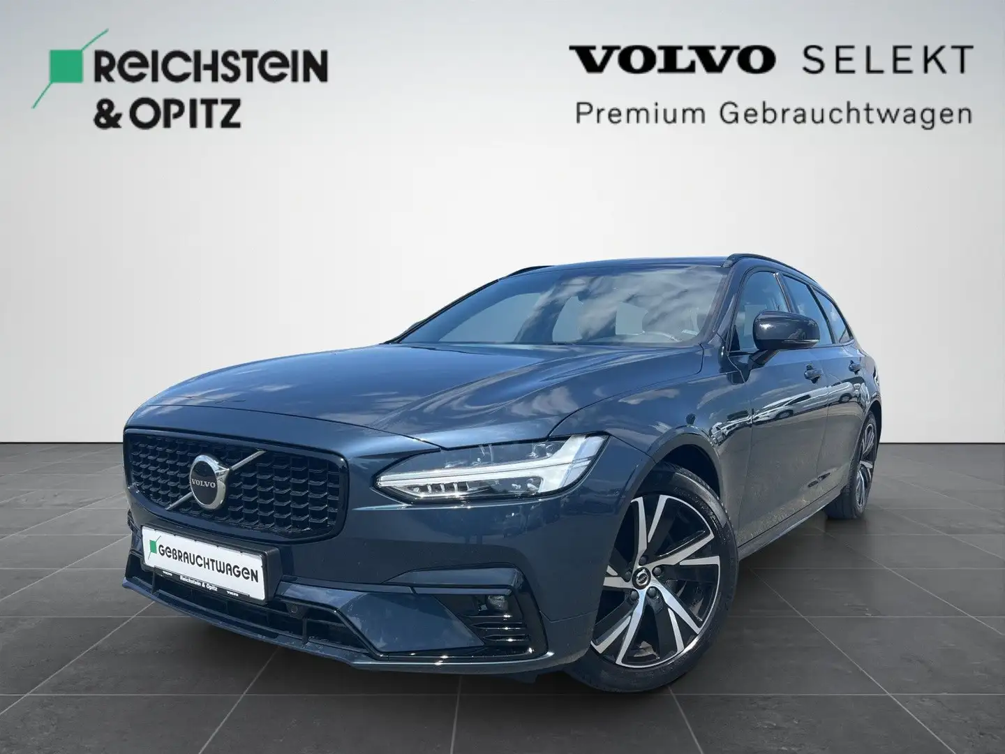 Volvo V90 B4 R-Design Geartronic/ACC/Keyless Blau - 1