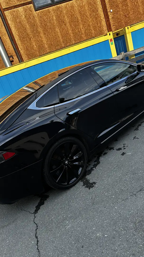 Tesla Model S 75D Allradantrieb Schwarz - 1