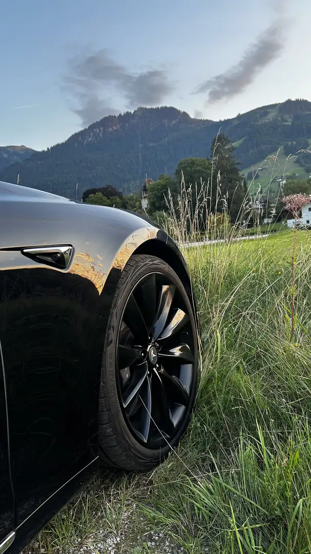 Tesla Model S 75D Allradantrieb Schwarz - 2