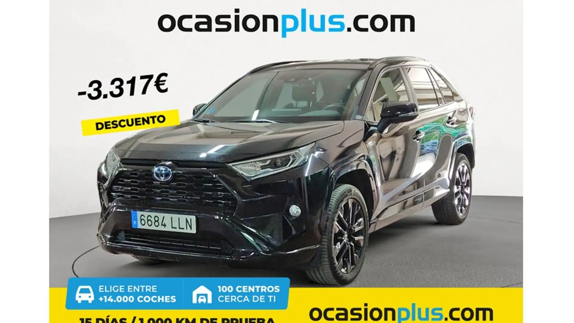 Toyota RAV 4 2.5 hybrid 2WD Black Edition Nero - 1