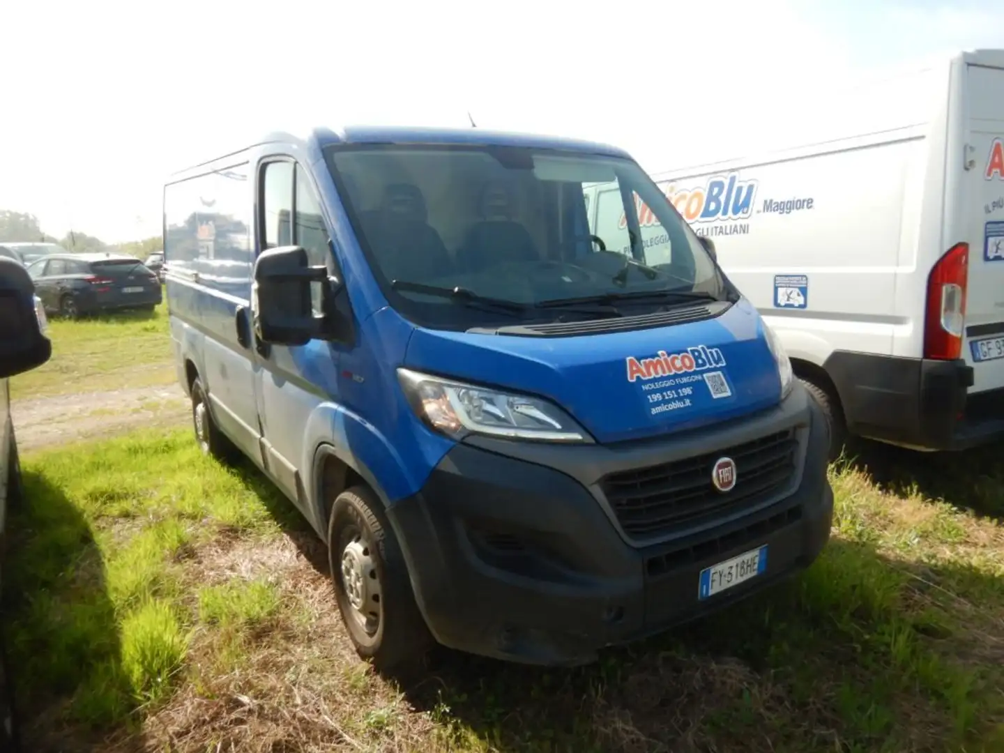 Fiat Ducato L1H1 120CV KM 1112.000 EURO 6DTEMP IVA ESPOSTA Blu/Azzurro - 1