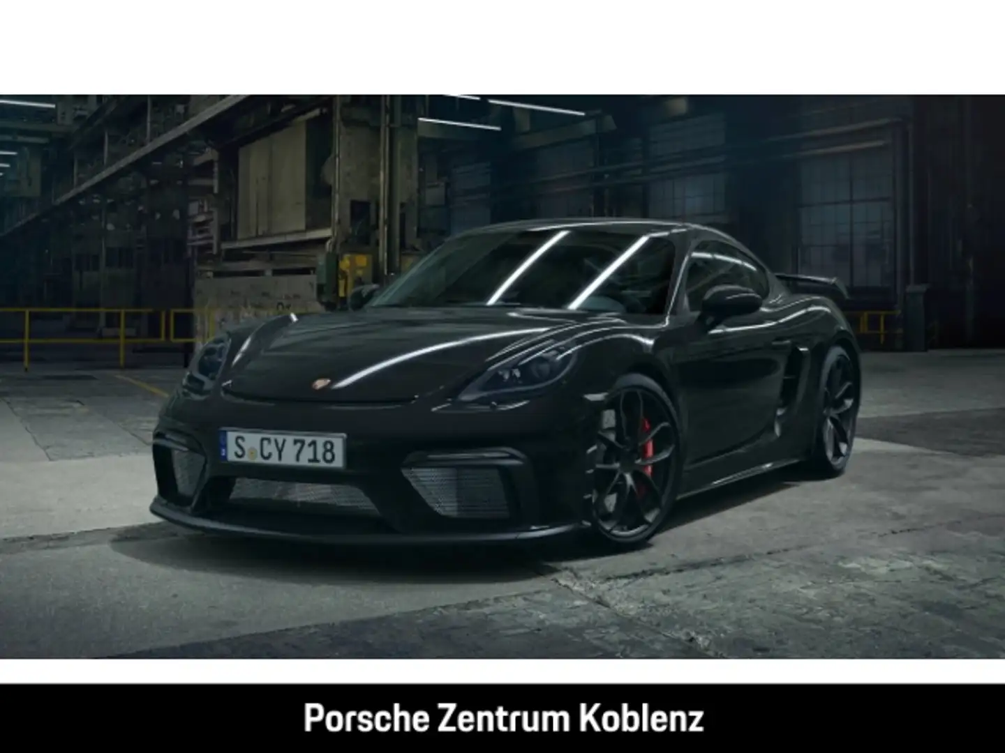 Porsche Cayman 718 GT4 Schwarz - 1