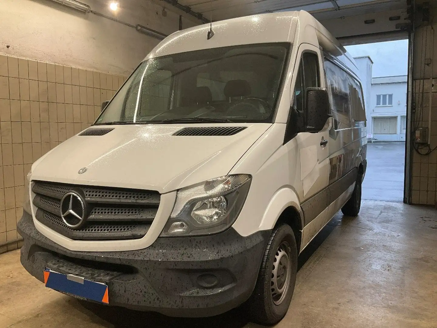 Mercedes-Benz Sprinter 316 * L2H2 * 1. HD * AHK * 90.000 Km. Blanc - 1