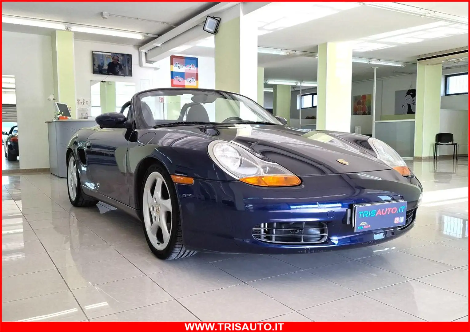 Porsche Boxster 2.7 SOLO 63.000 KM!!! Bleu - 1