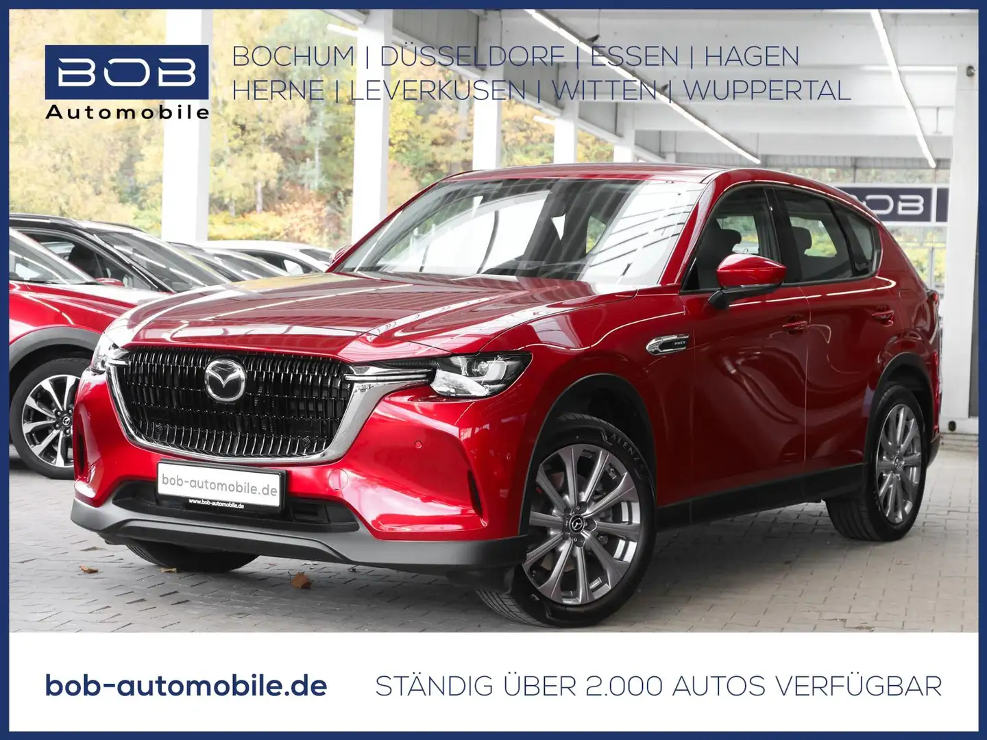 Mazda CX-60 2.5 PHEV NAVI RFK TWA LED SHZ LHZ PDC Rosso - 1