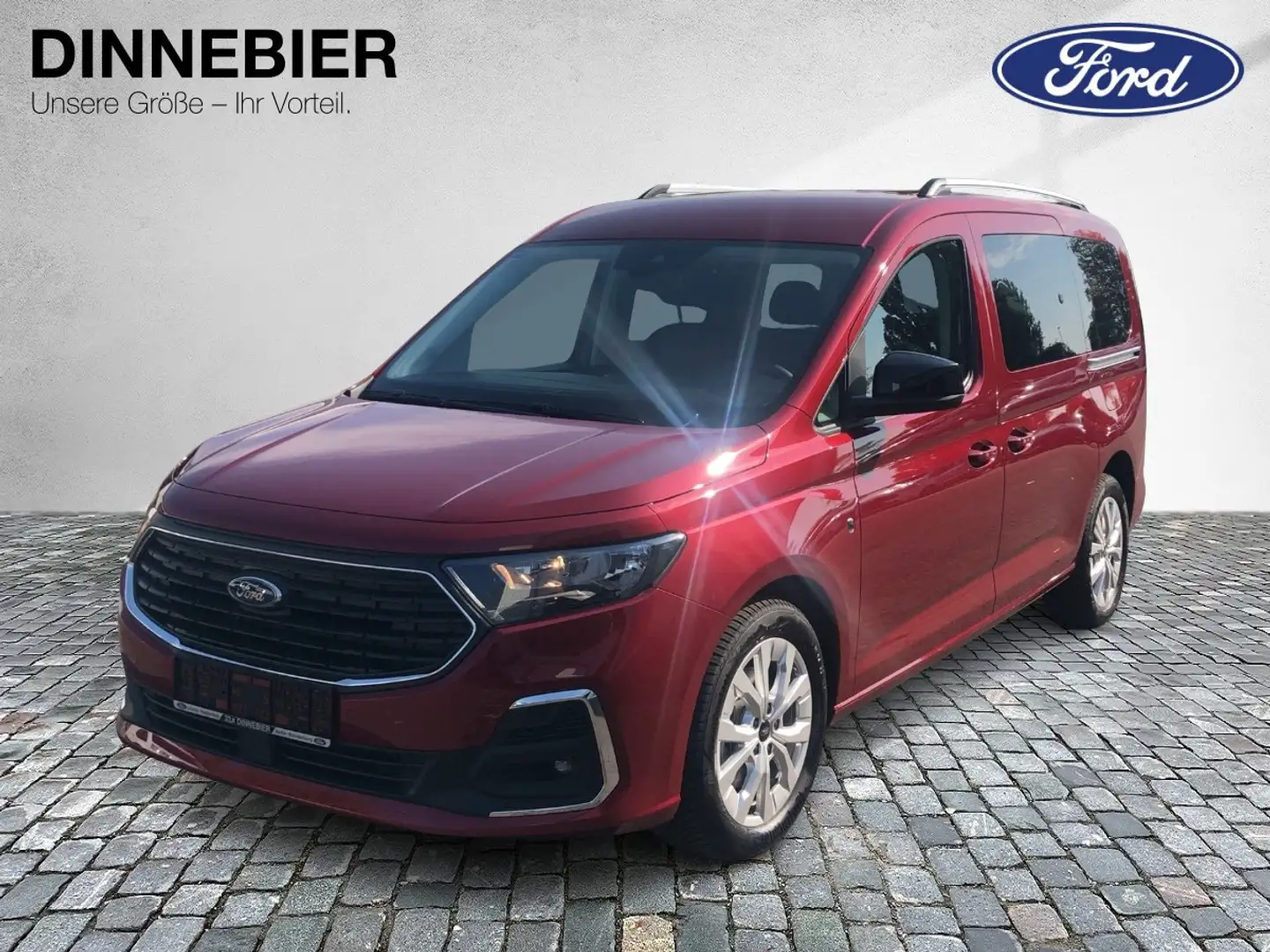 Ford Grand Tourneo CONNECT (L2) Titanium 90 kW Rood - 2
