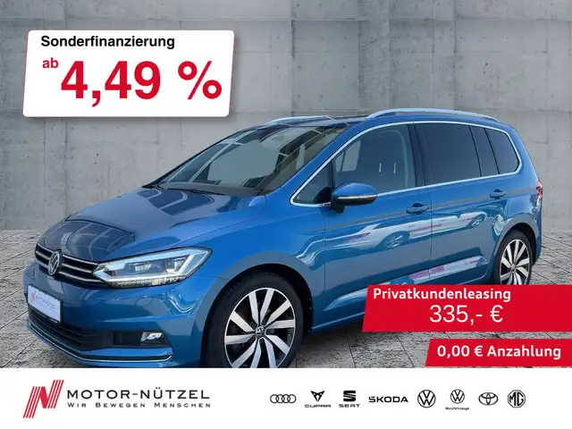 Volkswagen Touran 1.5 TSI DSG HIGHLINE LED+NAVI+RFK+PANO+18