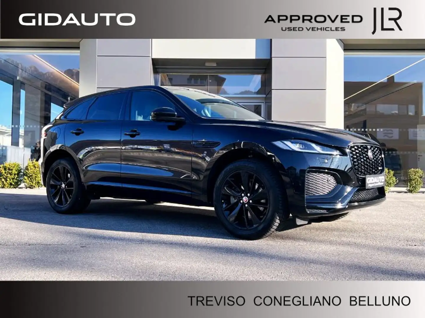 Jaguar F-Pace D204 CV AWD R-Dynamic S | Approved 24 mesi Nero - 1