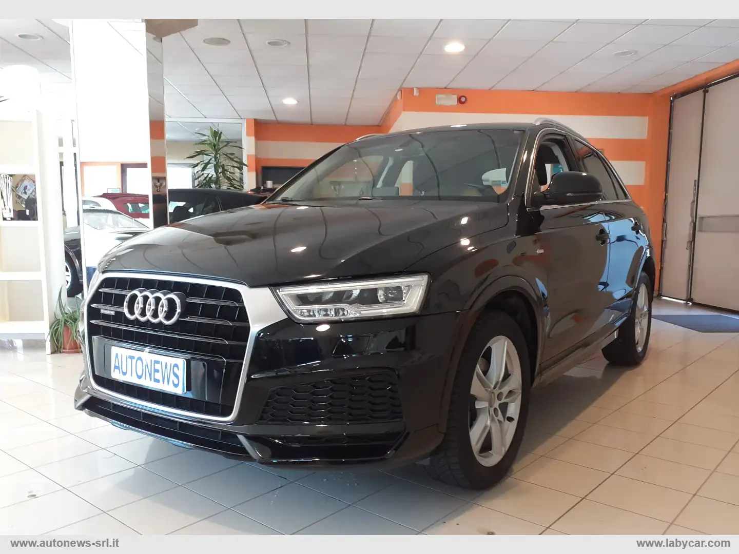 Audi Q3 2.0 TDI 184CV quattro S LINE PERFETTE CONDIZIONI S Nero - 1