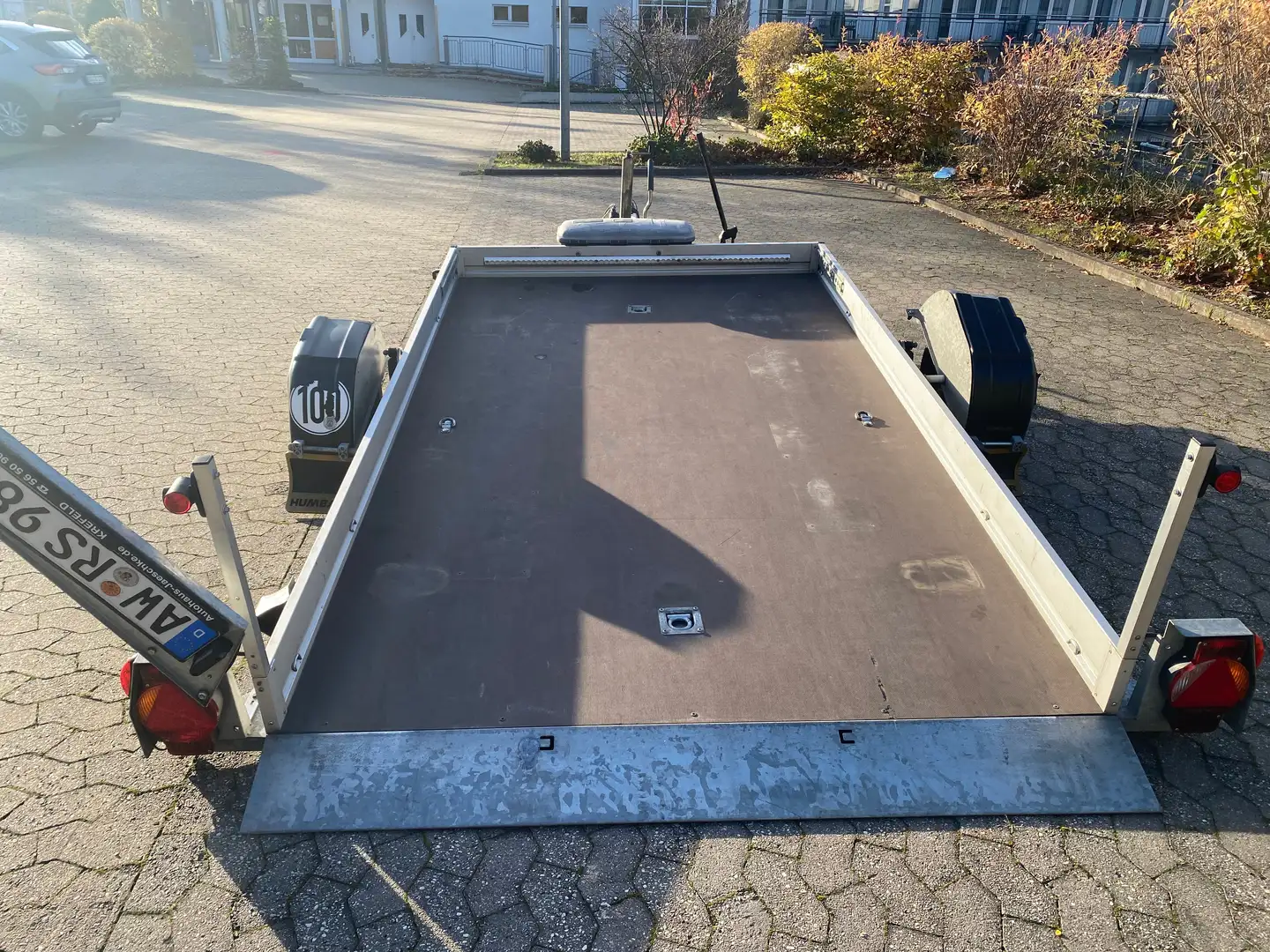 Trailer-Anhänger 1,5to. Humbaur HKT 153117 gebraucht - 1
