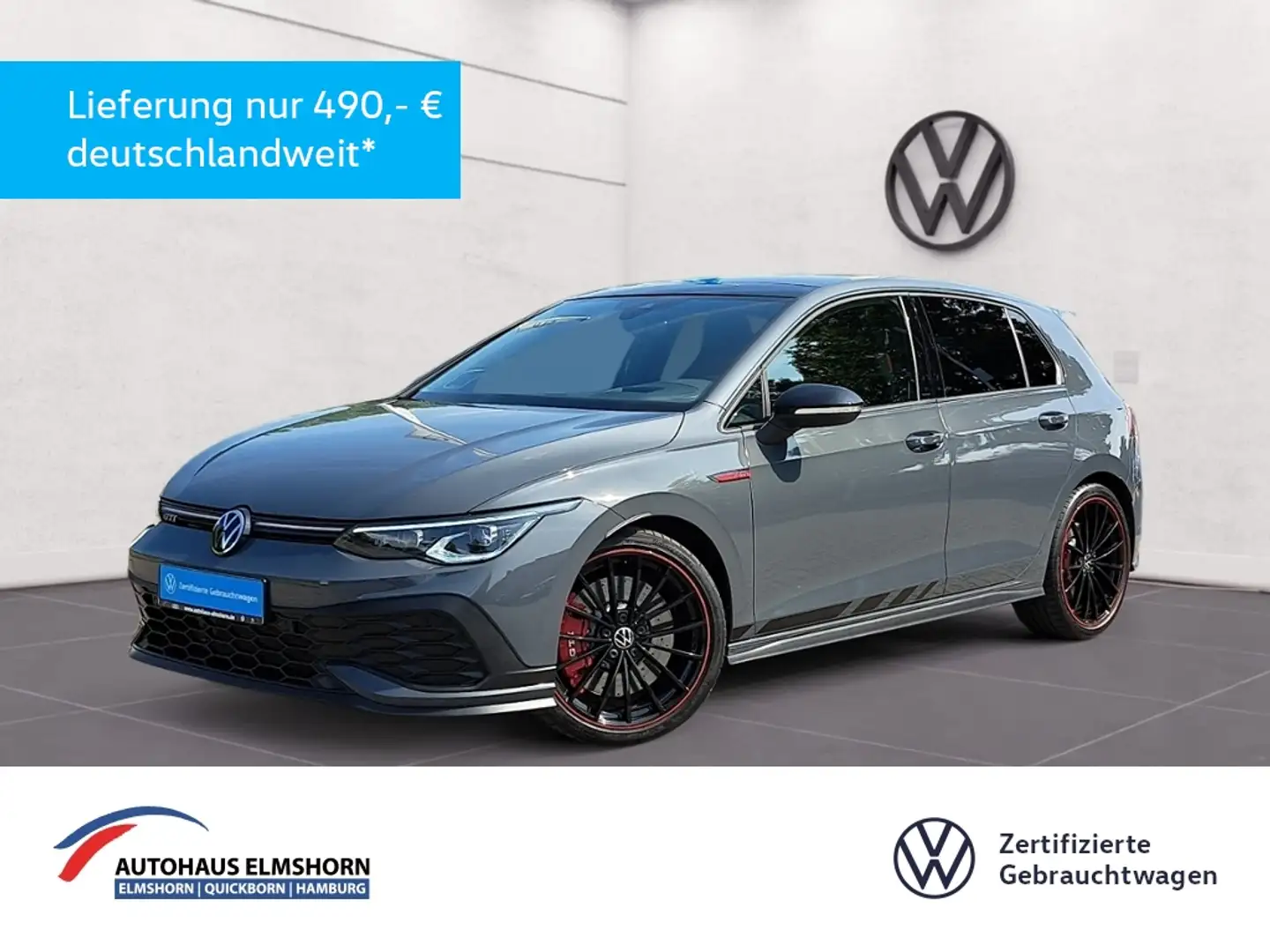 Volkswagen Golf GTI Clubsport 2.0 TSI DSG PANO 270 PERFORMANCE HEAD H Grau - 1