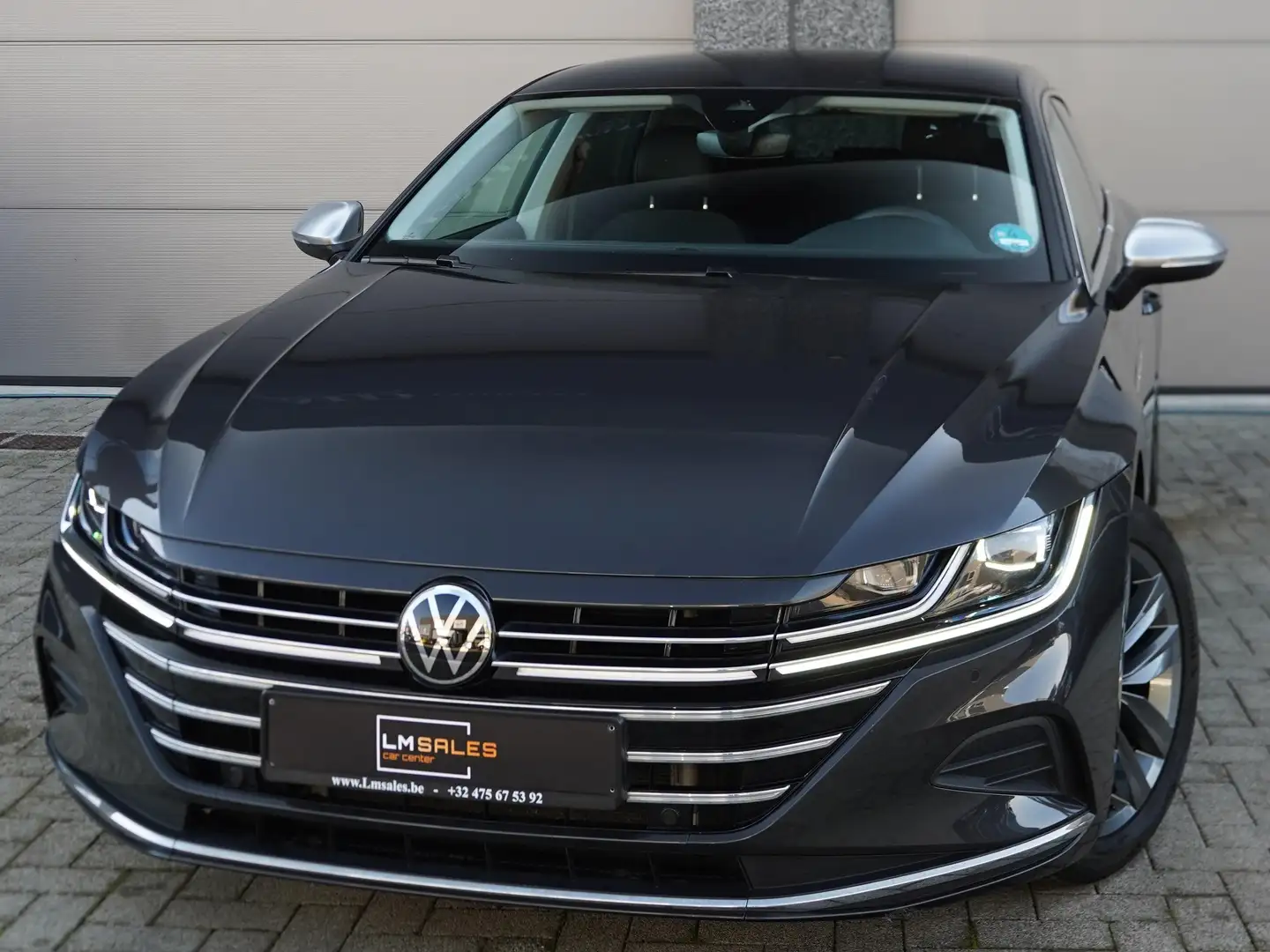 Volkswagen Arteon 2.0 TSI DSG Elegance * IQ LIGHT / TREKHAAK / CAM * Gris - 1