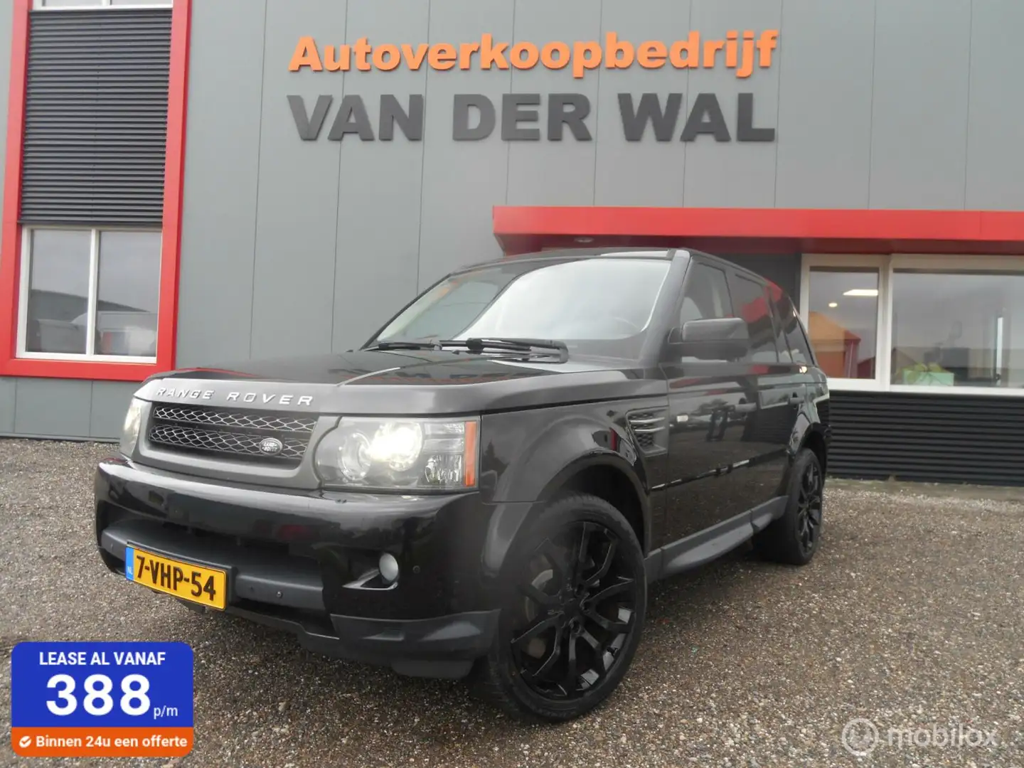 Land Rover Range Rover Sport 3.0 TdV6 SPORT/GRIJSKENTEKEN/VAN Zwart - 1