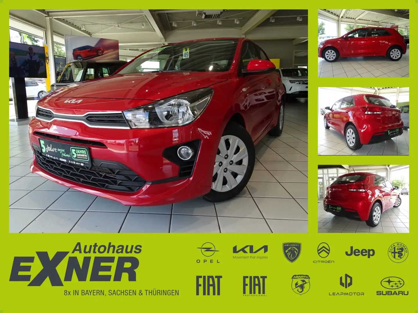 Kia Rio 1.2 EDITION 7 Rouge - 1