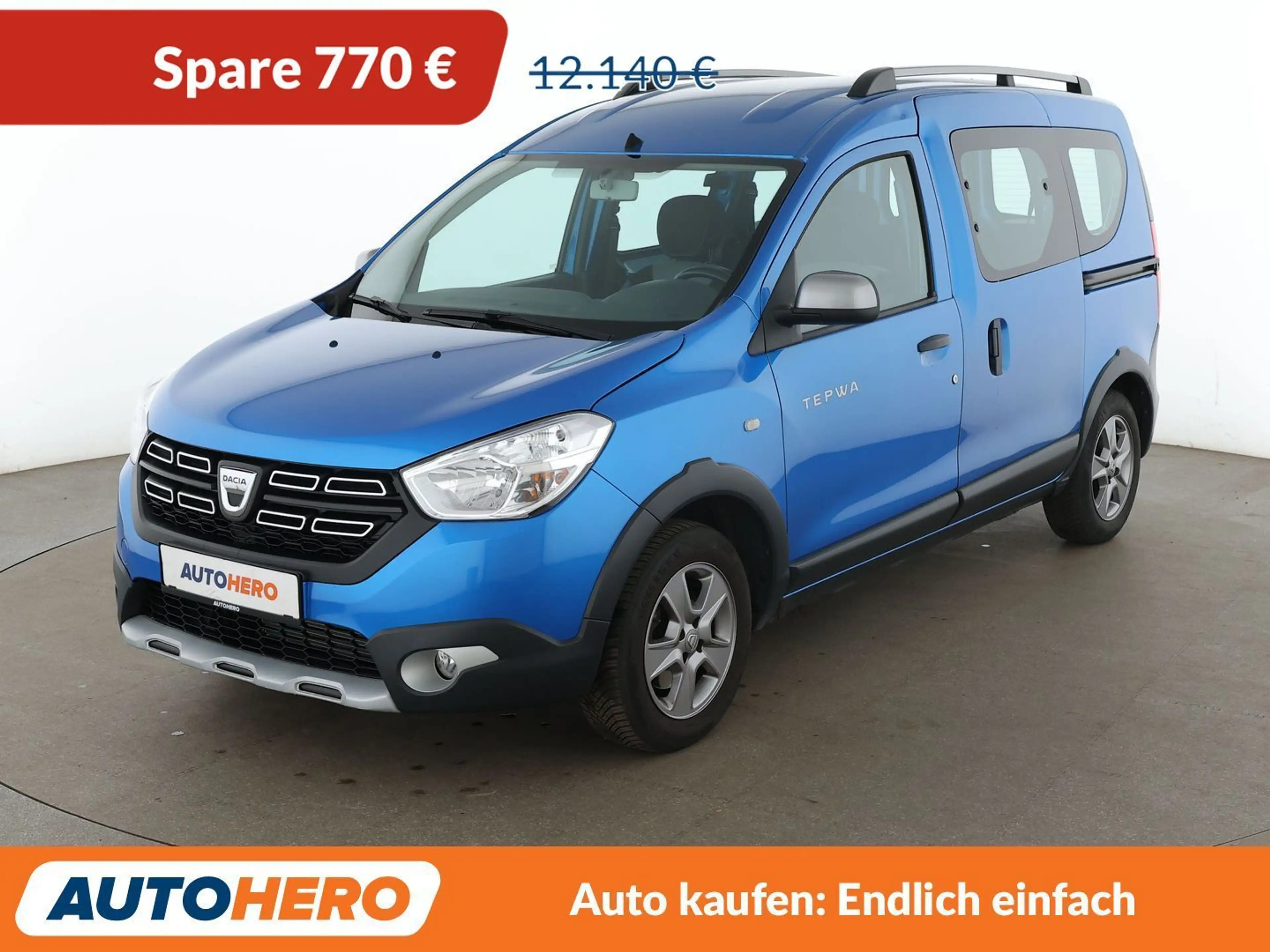 Dacia Dokker 1.2 TCe Stepway*NAVI*CAM*PDC*SHZ*KLIMA*TEMPO*