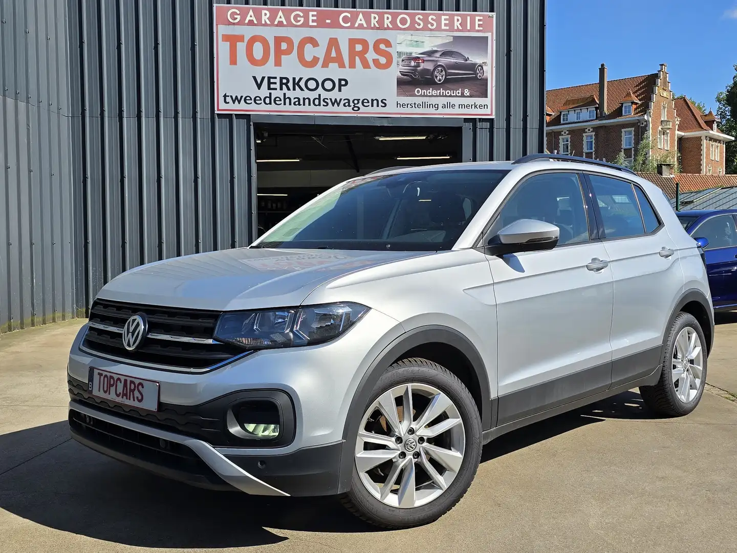 Volkswagen T-Cross 1.0 TSI Comfort 2019 Euro6❕ Airco, Bluetooth,.. Zilver - 1