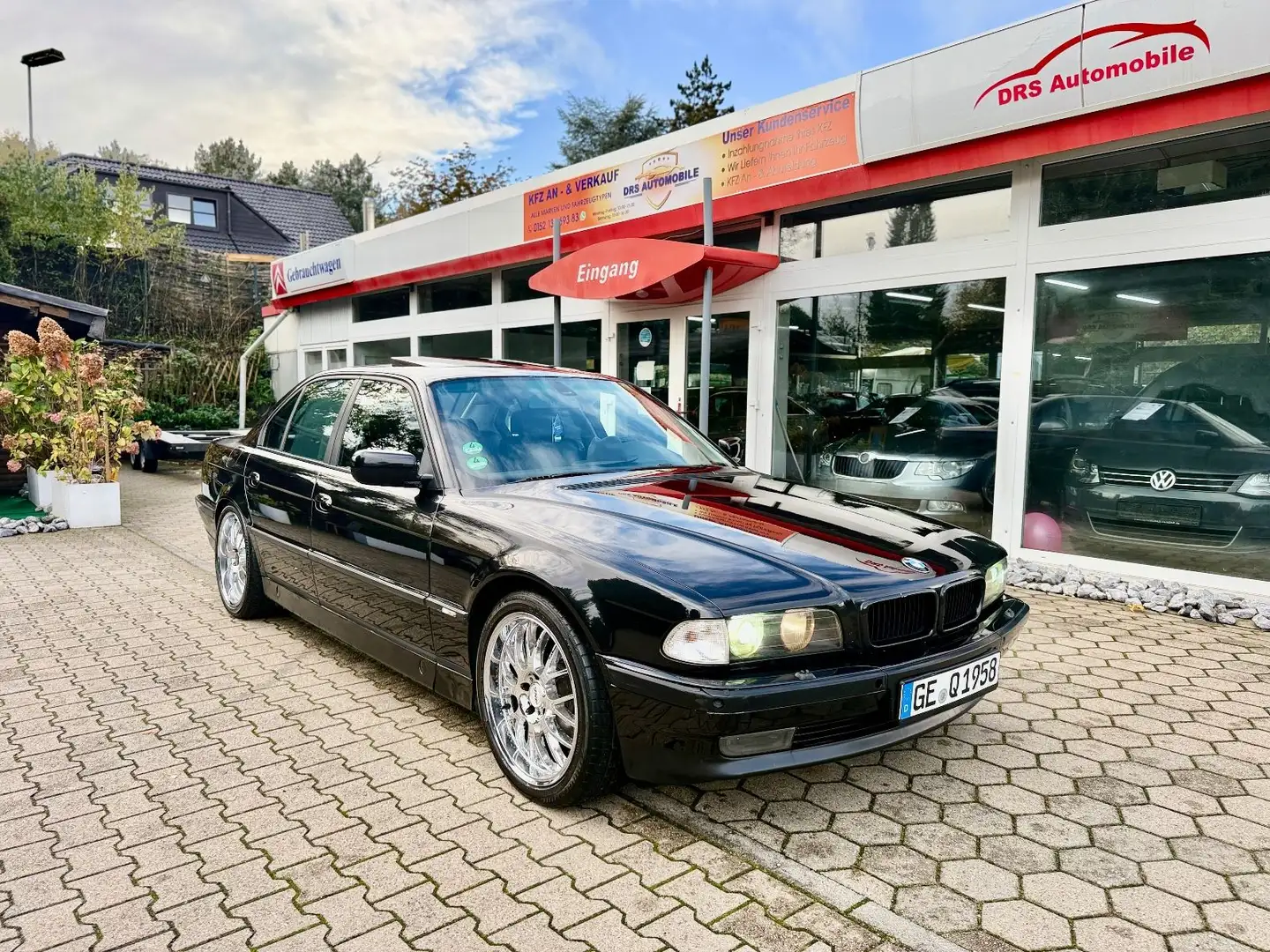 BMW 740 iL A Xenon AC Schnitzer Top Zustand Schwarz - 1