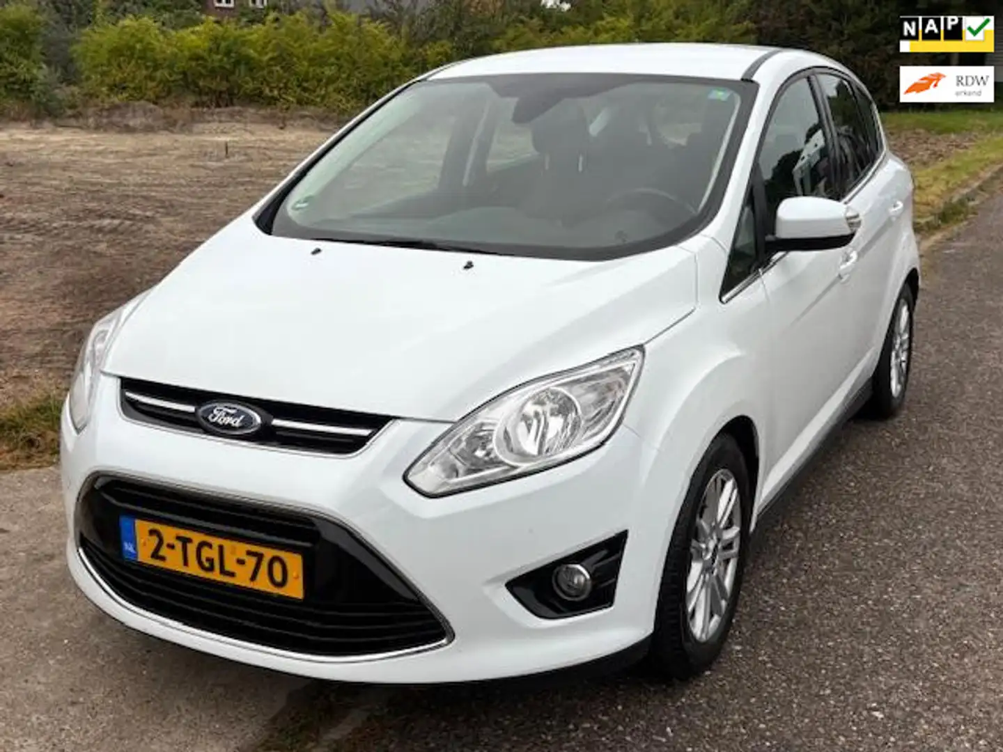 Ford C-Max 1.6 TDCi Titanium ECC Audio/CD Cruisecontrol Elect Blanc - 1