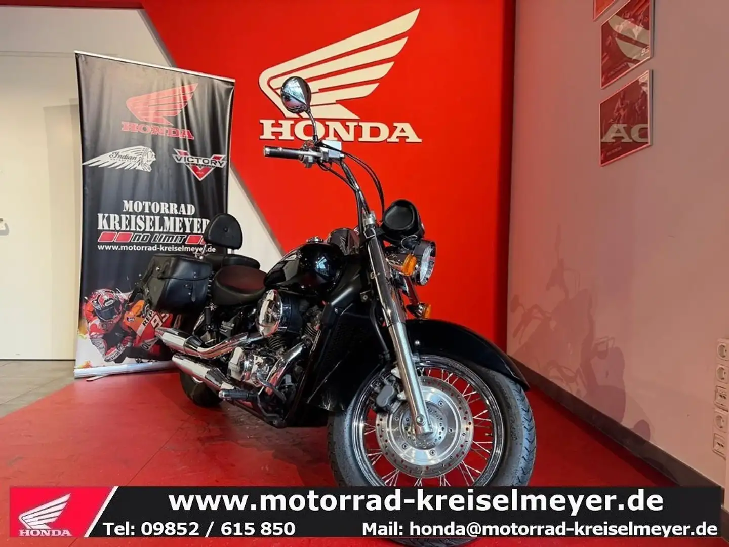 Honda VT 750 Top gepflegter Zustand aus 2. Hand! Schwarz - 1