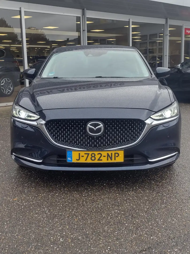 Mazda 6 2.0 SkyActiv-G 145 Comfort Staat in Hardenberg Bleu - 2