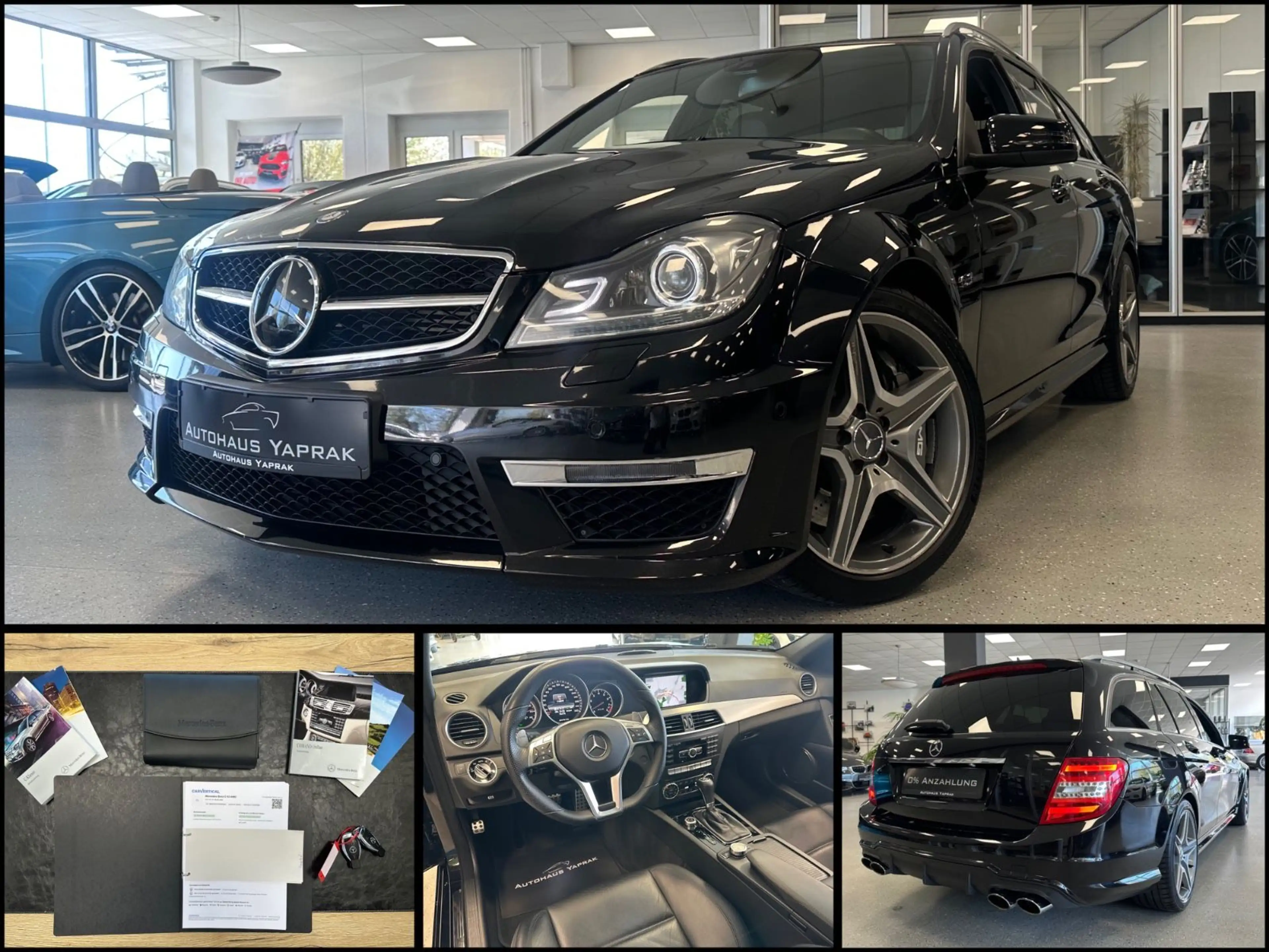 Mercedes-Benz C 63 AMG |MB S.heft|Einmalig|Unfallfrei|Inspek.