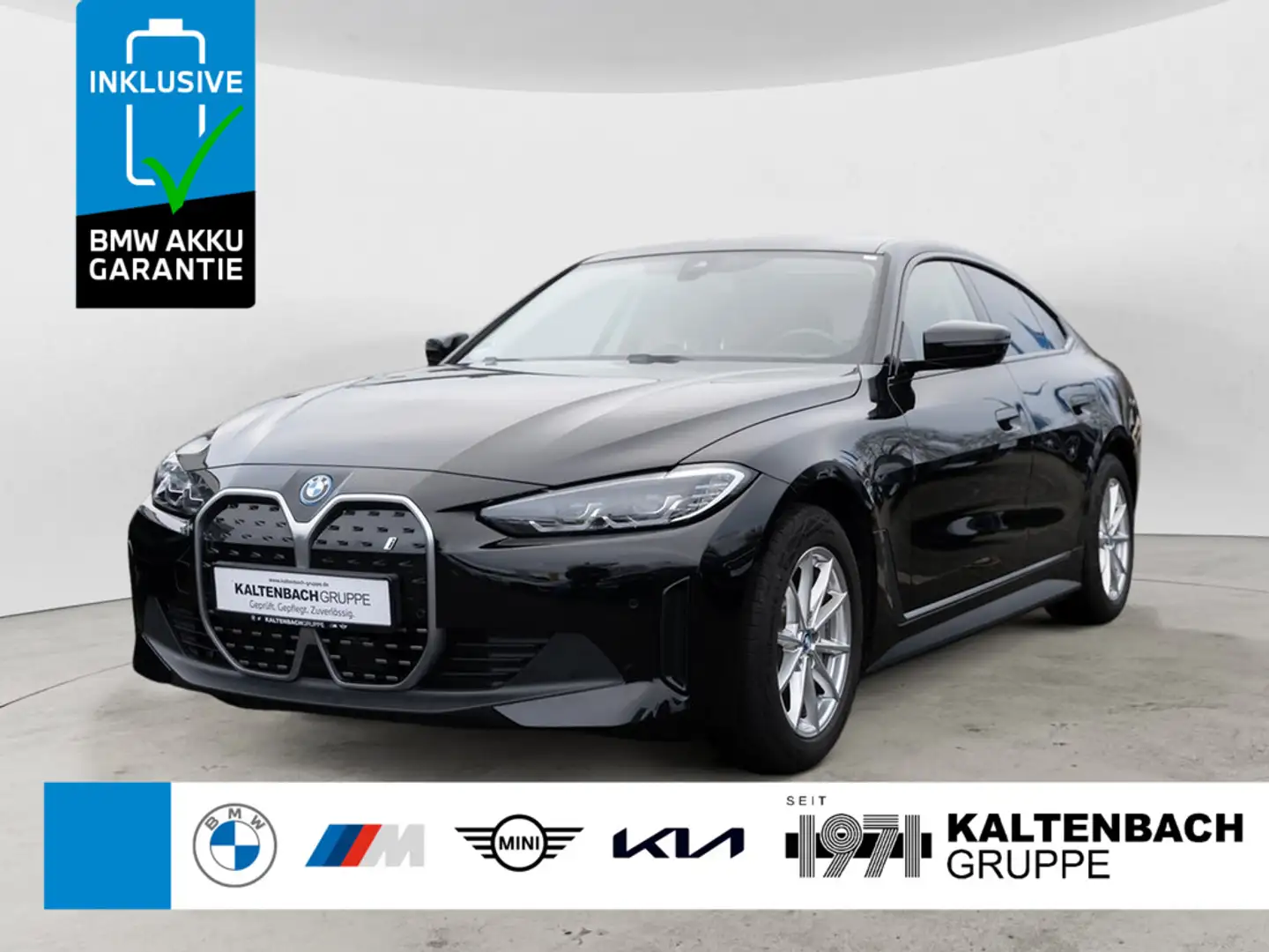 BMW i4 eDrive 35 Gran Coupe LED NAVI KAMERA PDC Noir - 1