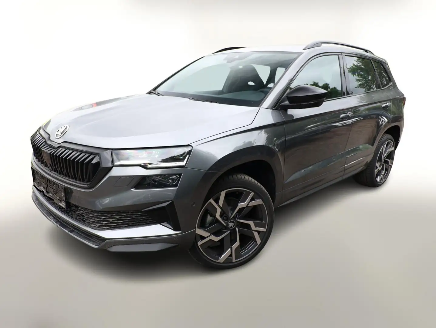 Skoda Karoq Sportline DSG Sportl AHK 19Z Matrix Nav 360° Ca... Grau - 1