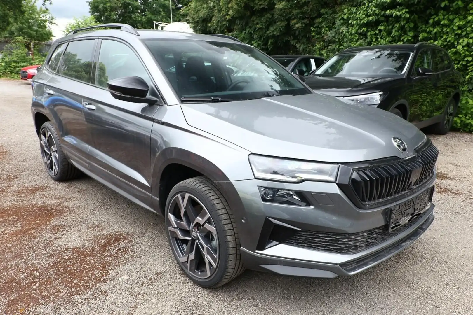 Skoda Karoq Sportline DSG Sportl AHK 19Z Matrix Nav 360° Ca... Grau - 2
