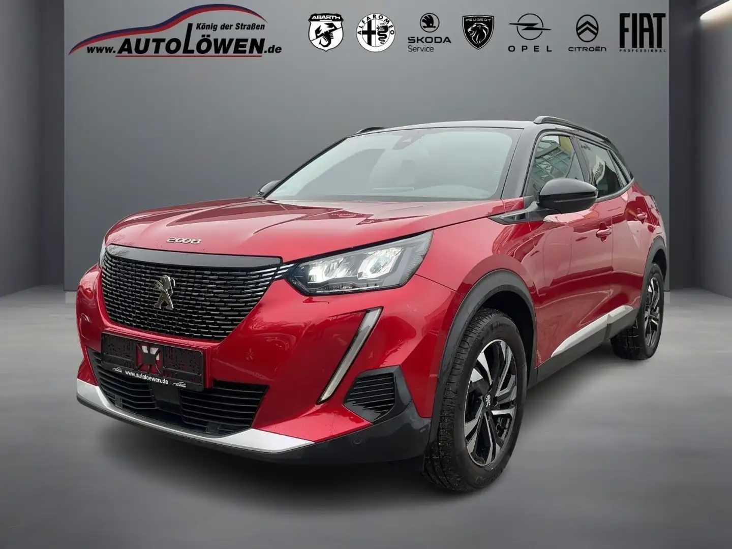 Peugeot 2008 1.2 PureTech 130 Allure (EURO 6d) Rouge - 1