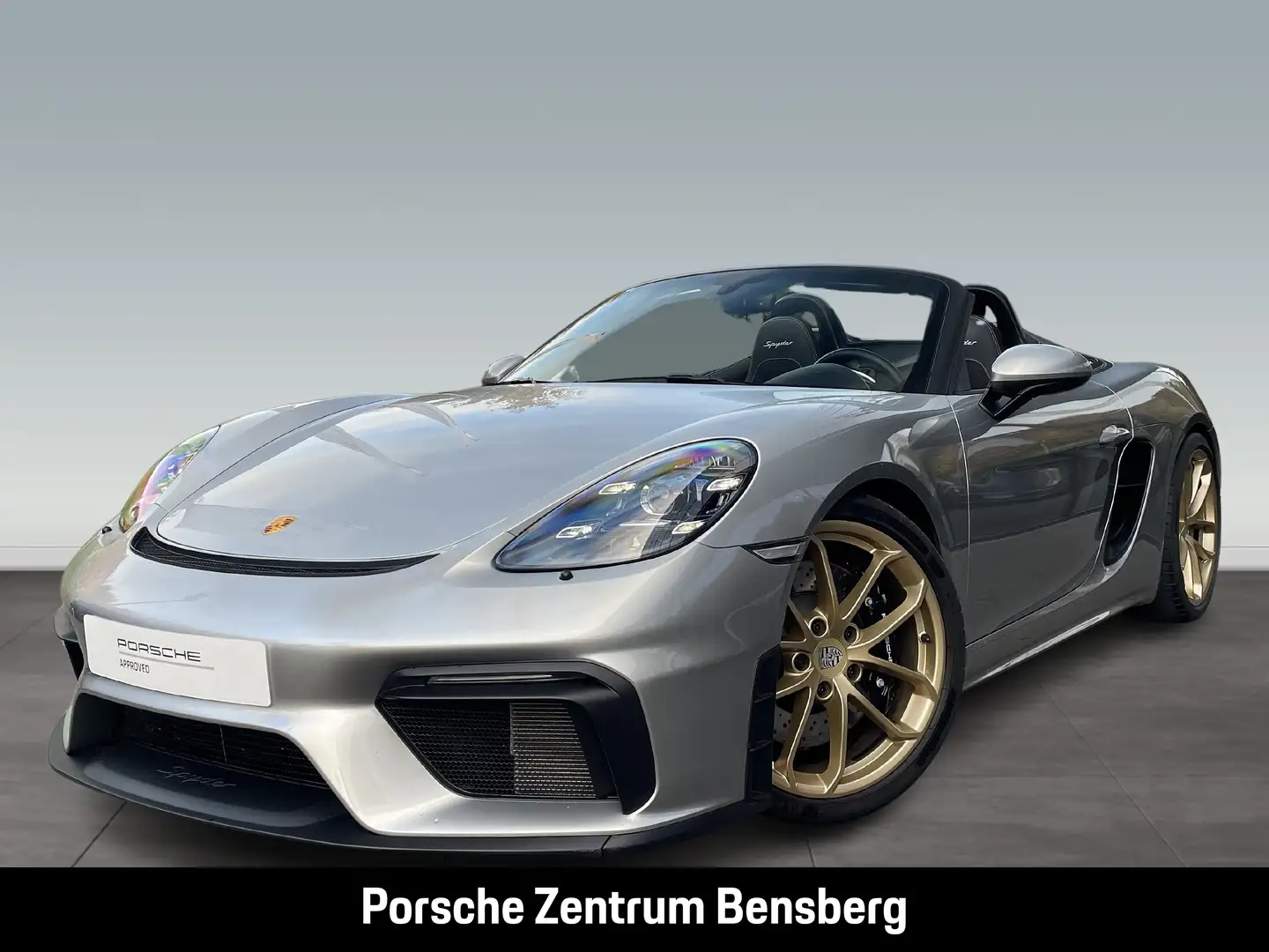 Porsche 718 Spyder Argent - 1