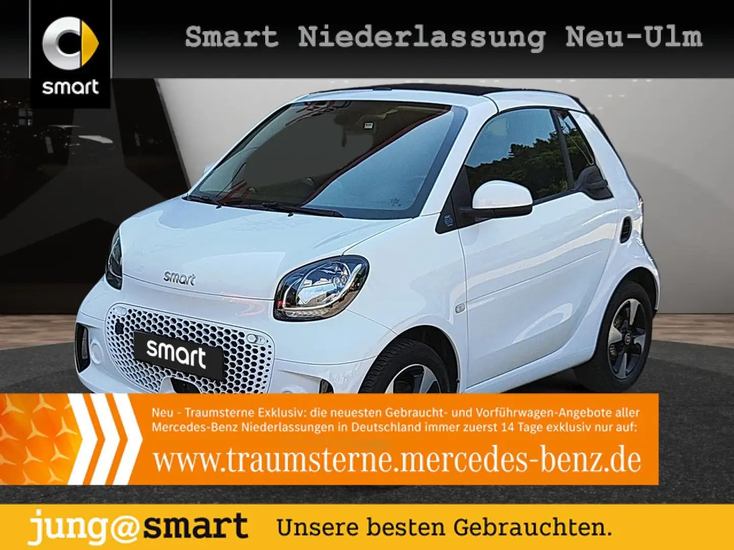 smart forTwo EQ 60kWed passion SHZ PDC Dig Radio Tempom Bianco - 1