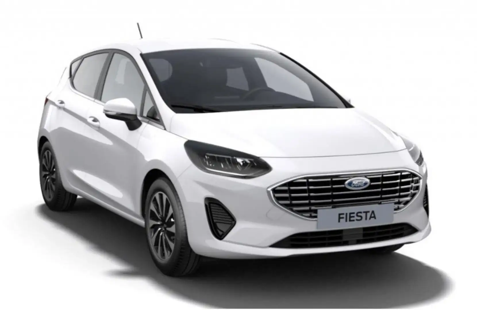Ford Fiesta Titanium 5-Türer Weiß - 1