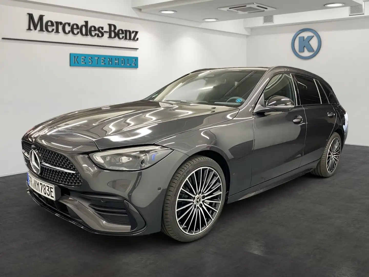 Mercedes-Benz C 300 de T Hybrid Edition AMG-Line 360° Pano AHK Grau - 2