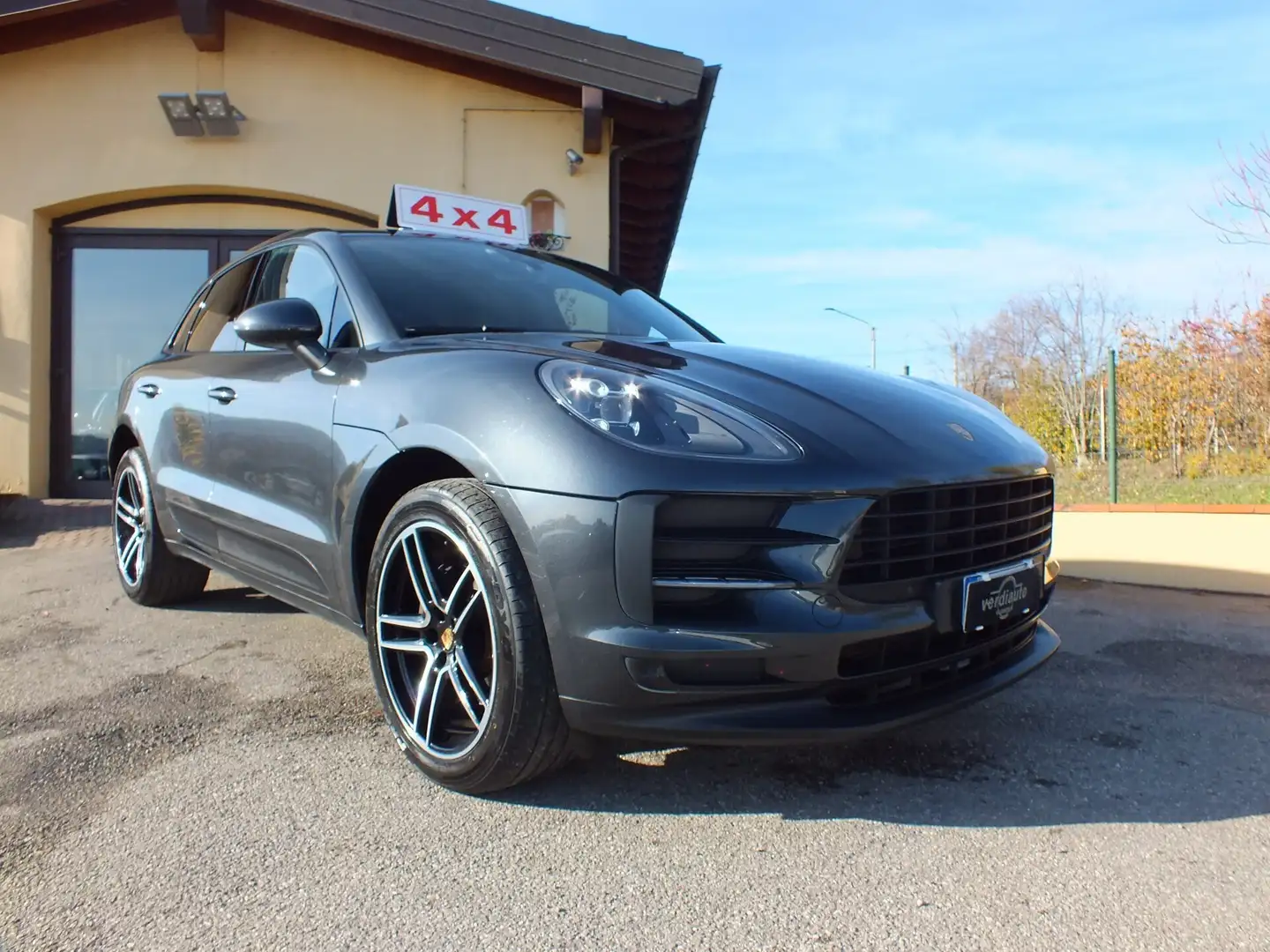 Porsche Macan 2.0 PELLE TOTALE-RETROCAMERA-SEDILI ELETTRICI PLUS Grigio - 1