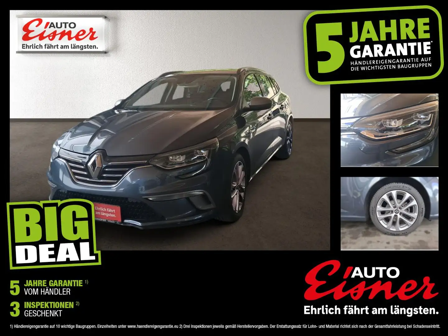 Renault Megane 1.2 TCE 130 ENERGY Grau - 1