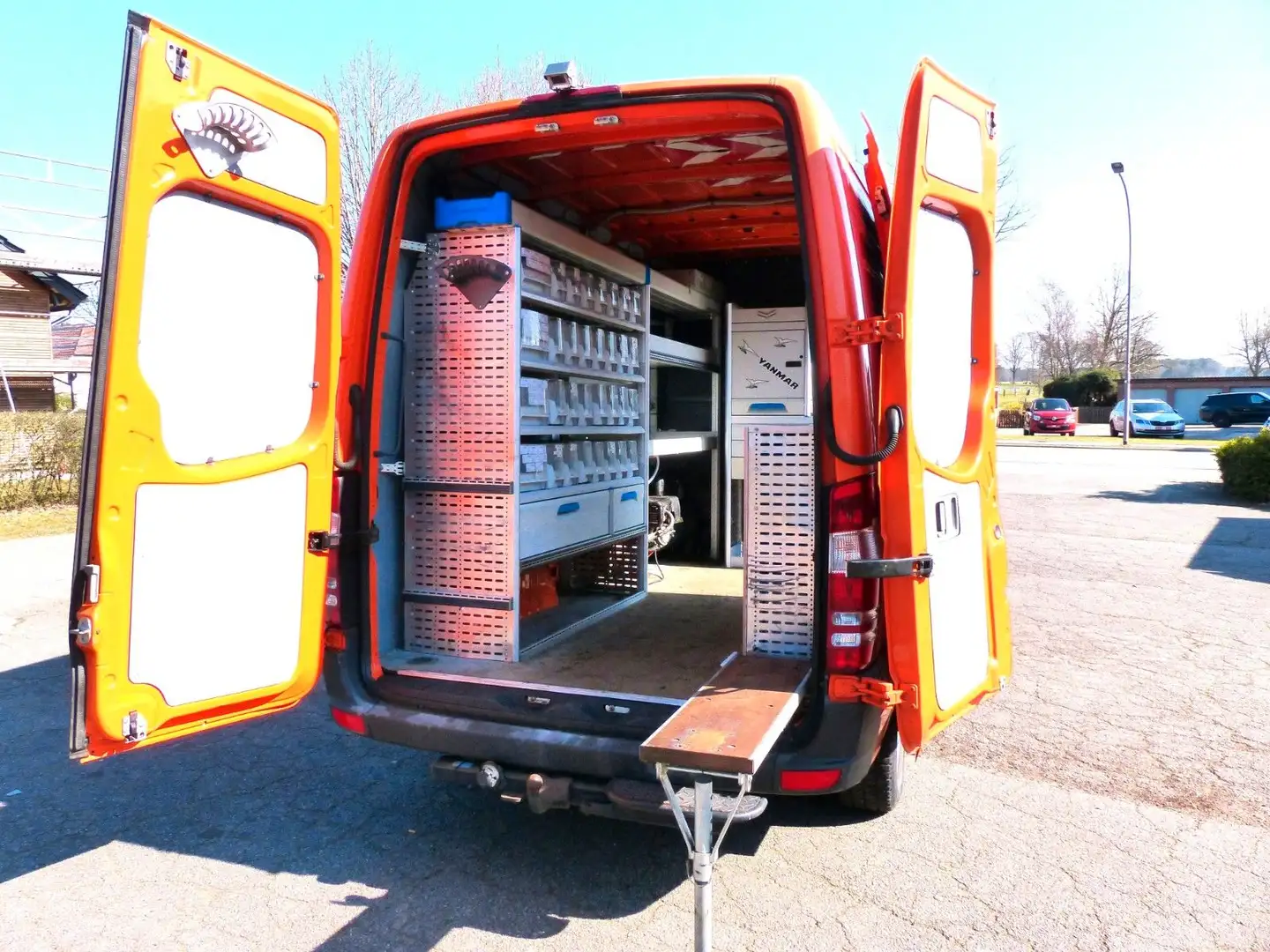 Mercedes-Benz Sprinter II Kasten 314 CDI Werkstatt Sortimo Orange - 1