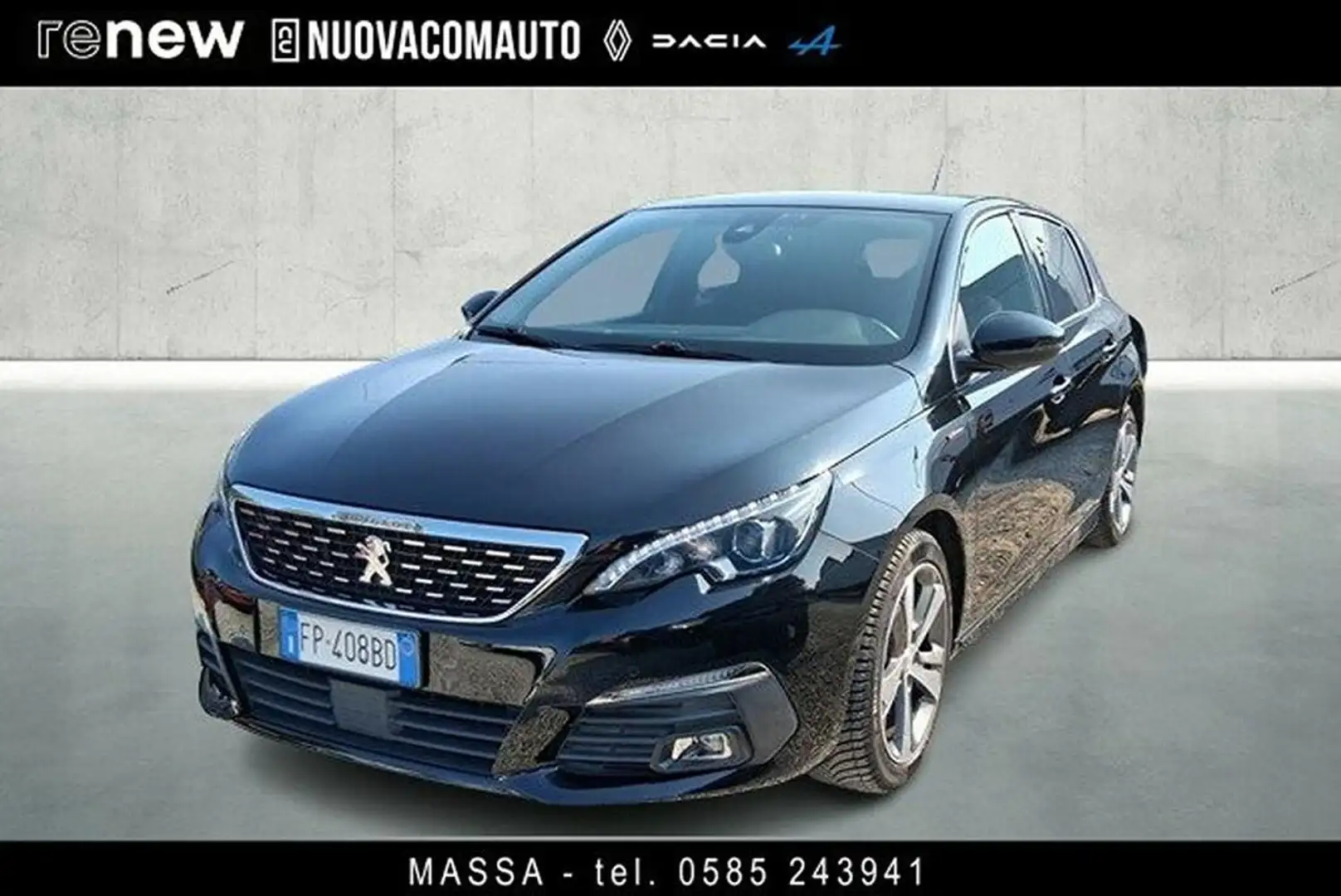 Peugeot 308 5p 1.2 PT t. Gt Line s&s 130cv eat6 Nero - 1