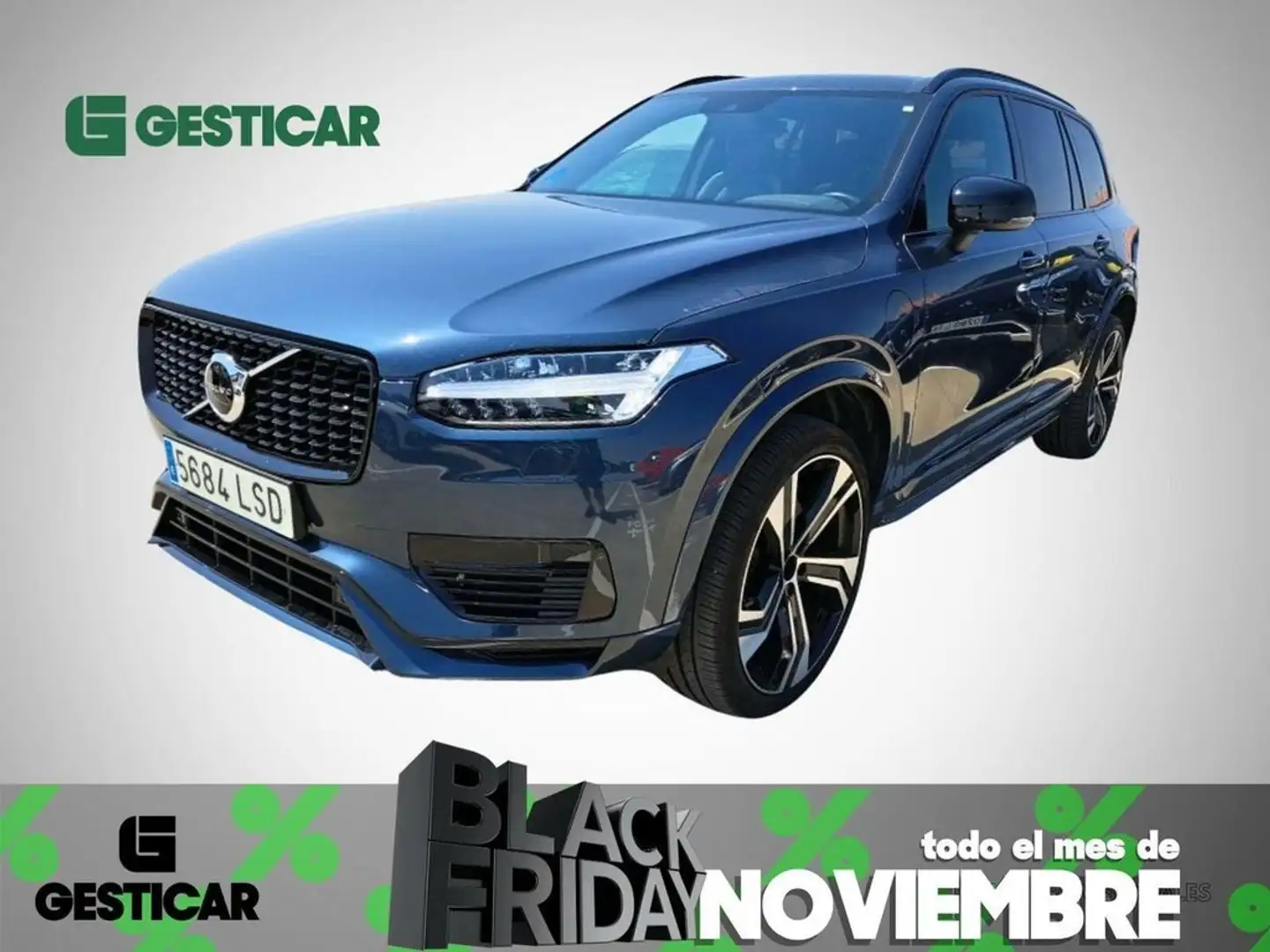 Volvo XC90 R DESIGN AWD 2.0 T8 390CV Bleu - 1