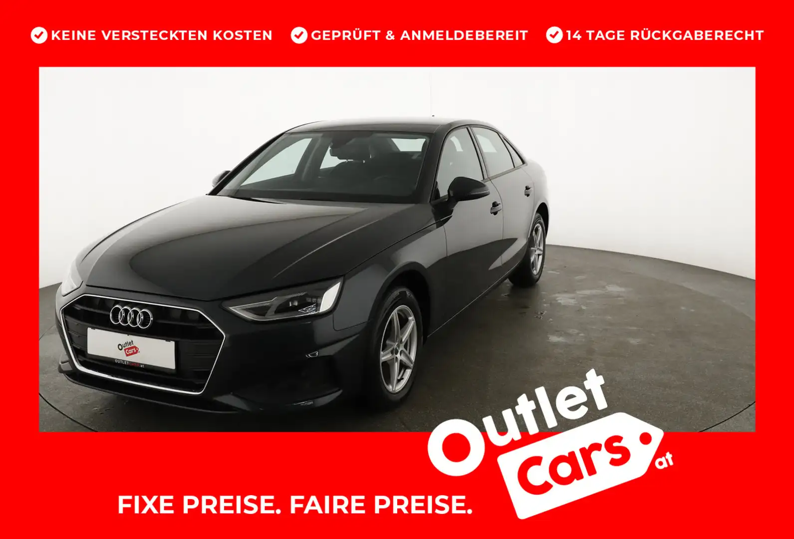 Audi A4 Limousine 30 TDI Grijs - 1
